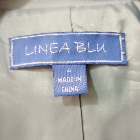 Y2K Linea Blu 2 Piece Blazer/Tank - Picture 7 of 8